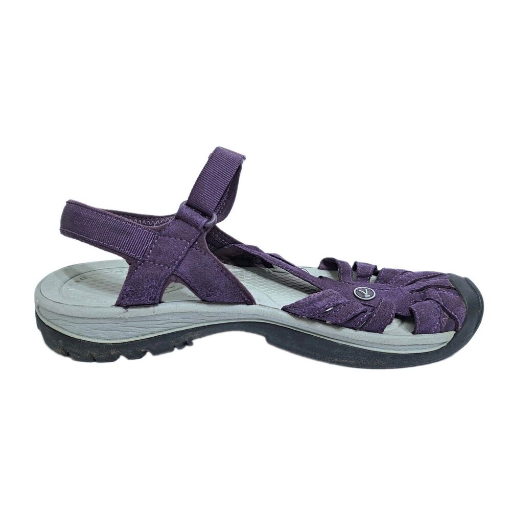 Keen Rose Women's Size 10.5 Sandals Water Hiking Trail Strappy Purple Beach - Picture 5 of 10
